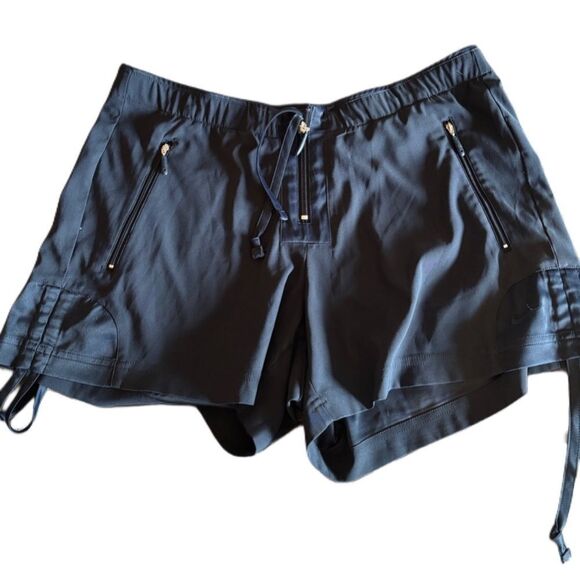 NIKE drifit navy blue shorts EUC - Picture 1 of 5